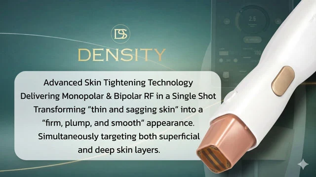 Density RF Monopolar Bipolar Technology